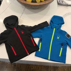 2 for 1! Unisex Spyder Fleece Ski Wear x 2 - size XS